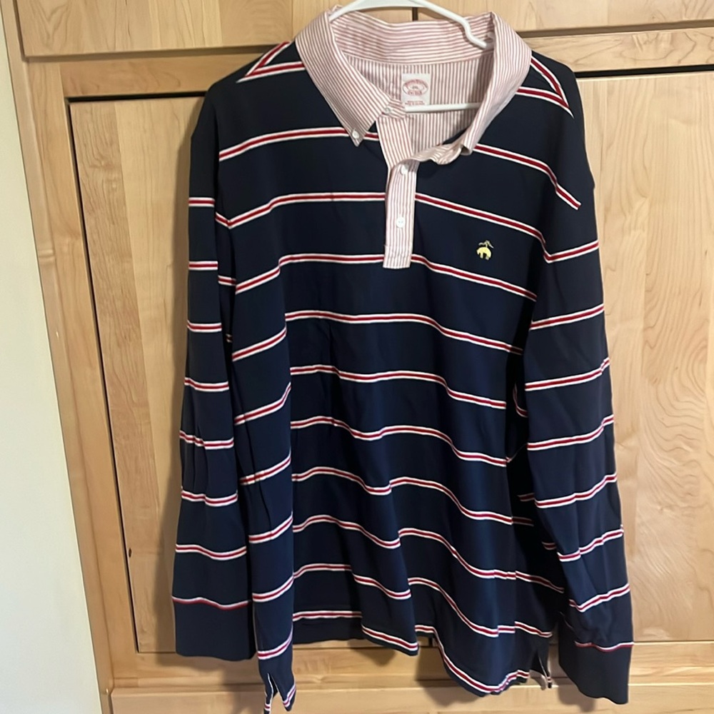 Brooks bros rugby shirt